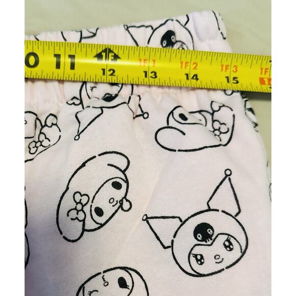 Sanrio Kuromi My Melody Light Pink Pajama Short Size Large - Picture 3 of 5